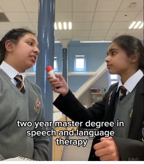 Manvi & Ishnaaz, year 7, The Crossley Heath School, West Yorkshire